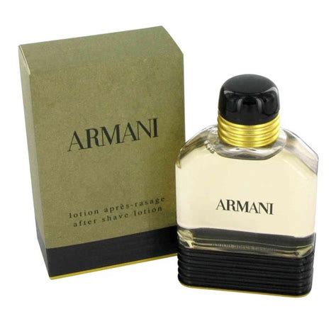 original armani aftershave for men.